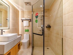 Bathroom - Greentree Inn Hefei Shushan District West Wangjiang Road Qianshan Road Express Hotel (Hefei)