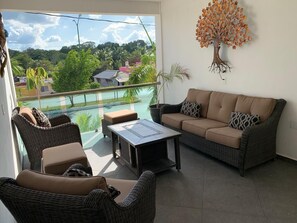 Terrace/patio - Hotel Casa Máran (Calakmul)