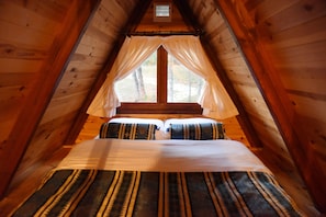Comfort-Baumhaus, Balkon, Bergblick