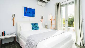Villa, 2 slaapkamers | 2 slaapkamers, lakens van Egyptisch katoen, luxe beddengoed