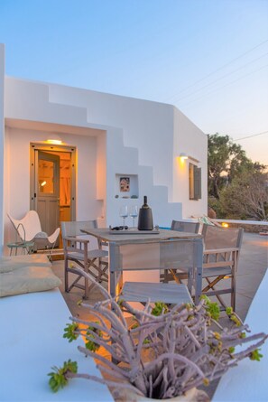 Villa, 2 Bedrooms | Terrace/patio - Villa Arades Sifnos with Private Pool (Sifnos)