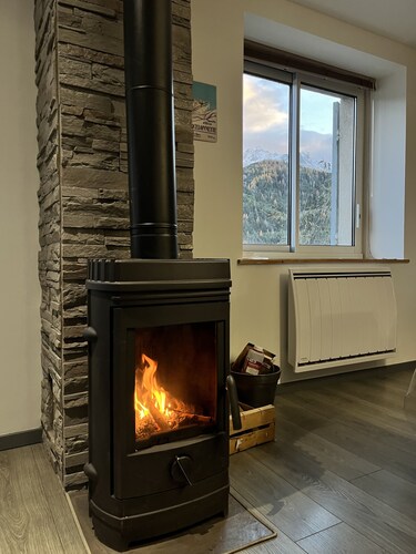 Apartment like a house 4 p 95 m2,3 bedrooms mountain view - outside access