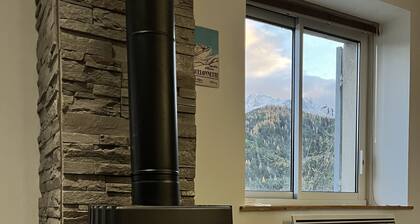 Apartment like a house 4 p 95 m2,3 bedrooms mountain view - outside access