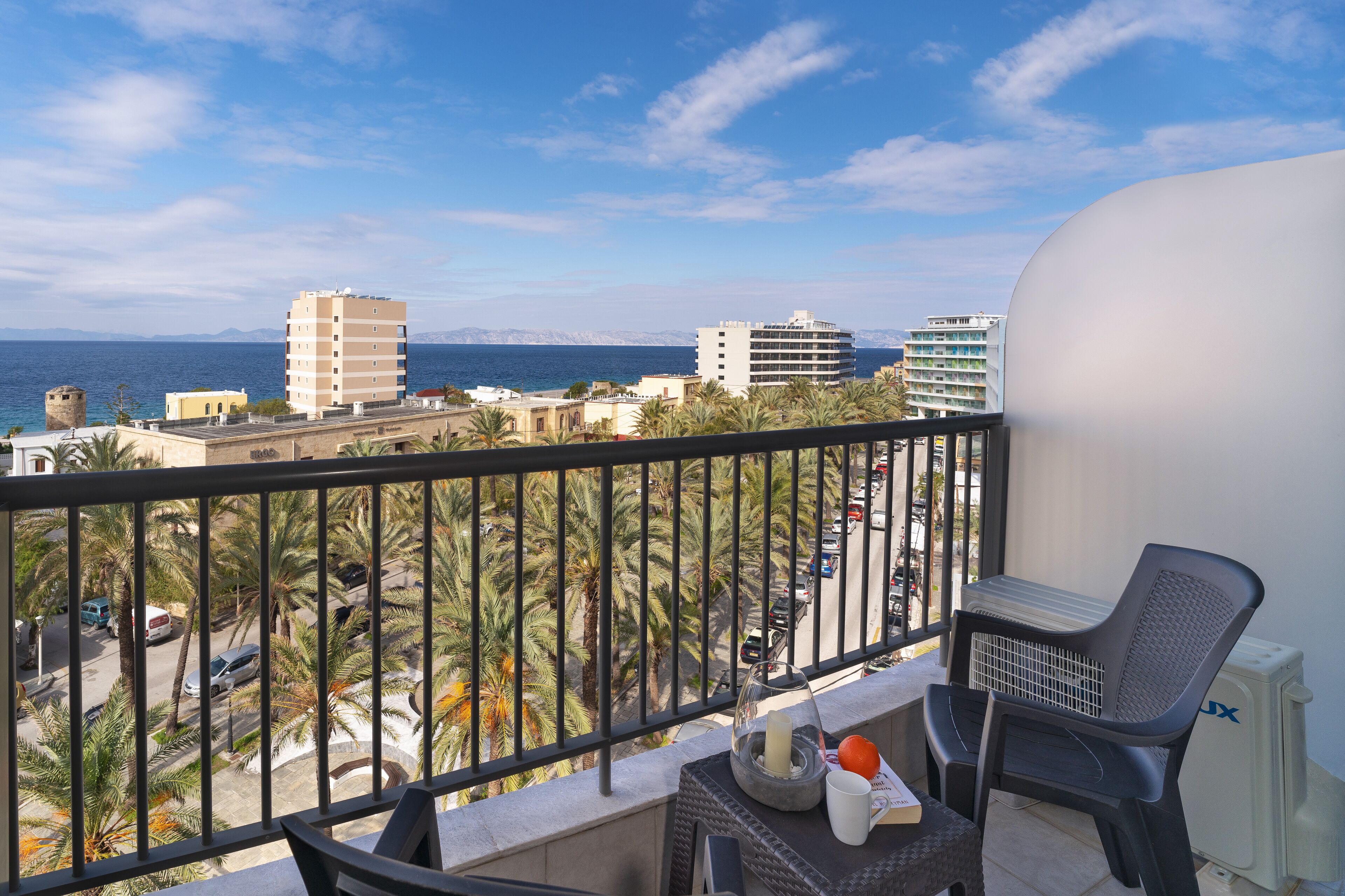 Vue depuis le balcon