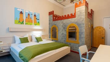 Familienzimmer | 1 Schlafzimmer, Allergikerbettwaren, individuell dekoriert