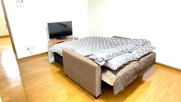 1 chambre, bureau, Wi-Fi gratuit, draps fournis