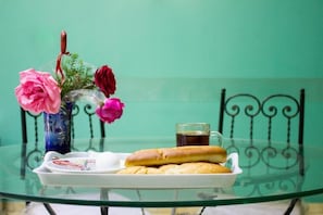 Free daily full breakfast