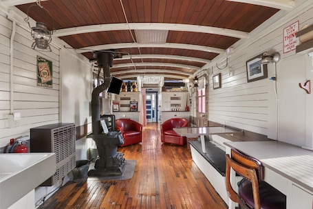 Interior. Trainmaster's Inn - Caboose