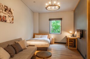 1 slaapkamer, een bureau, een strijkplank/strijkijzer, gratis wifi