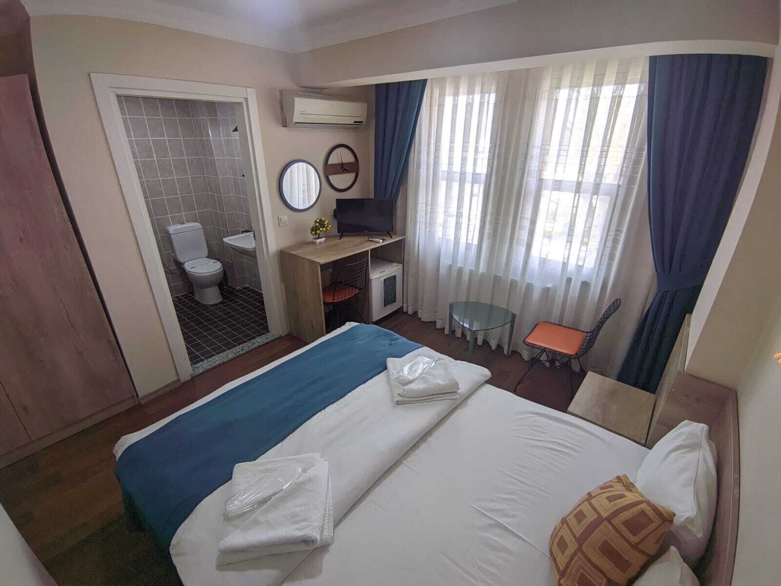 Premium bedding, memory-foam beds, free minibar items