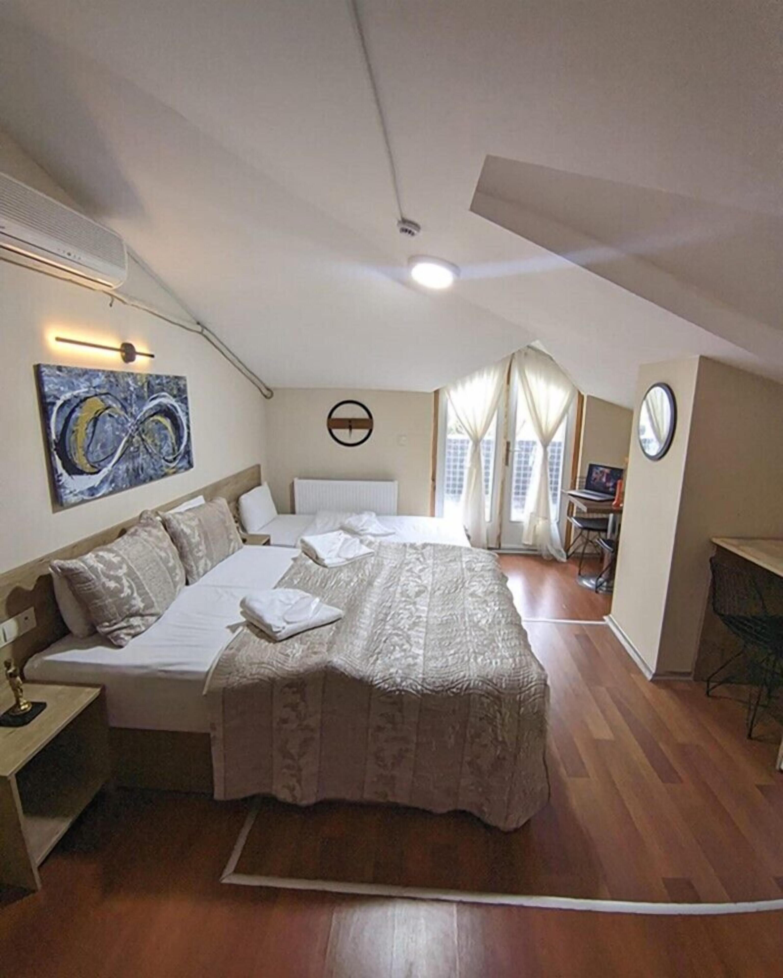 Premium bedding, memory-foam beds, free minibar items