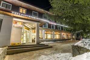 Front of property – evening/night