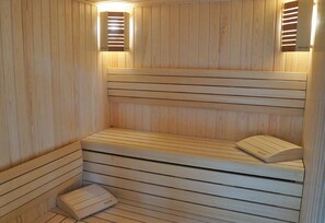 Sauna, Schlammbad, Massageanwendungen