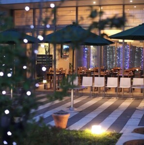 Outdoor dining - Twin Nonsmoking room VS | No meals Late a / Furano Hokkaidō (Furano)