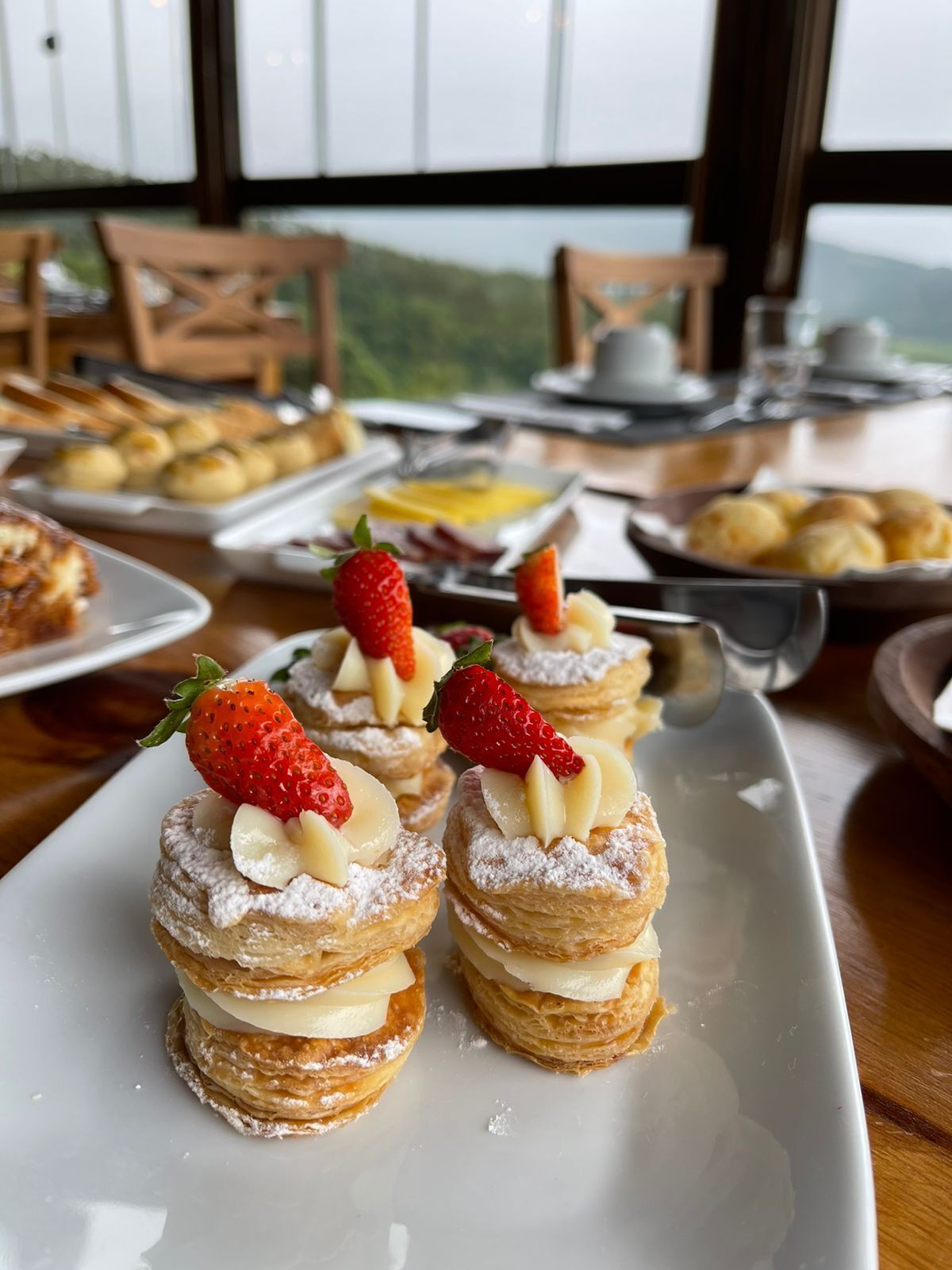 Gratis morgenmadsbuffet hver dag
