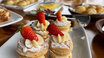Gratis morgenmadsbuffet hver dag