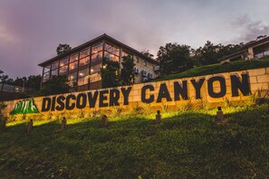 Façade de l’hébergement