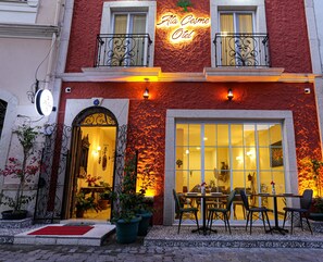 Fachada de la propiedad