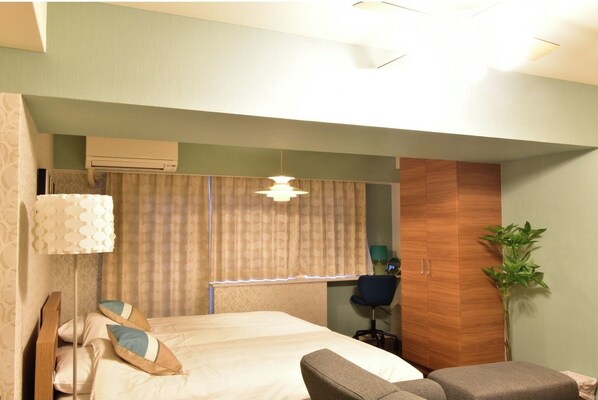 1 bedroom, iron/ironing board, free WiFi, bed sheets - Alphabed Takamatsu Furujinmachi 805 Natural - 805 / Takamatsu Kagawa (Takamatsu)