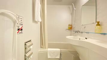 Hair dryer, towels
