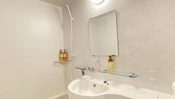 Hair dryer, towels