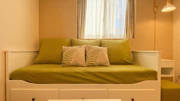 1 bedroom, desk, iron/ironing board, free WiFi