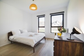 City-lejlighed | 2 soveværelser, individuelt design, individuel indretning, skrivebord