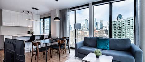 43-tommers smart-tv med kabelkanaler, tv