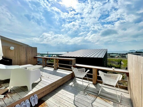 Enjoy cooking while feeling the ocean and spend ti / Kamogawa Chiba