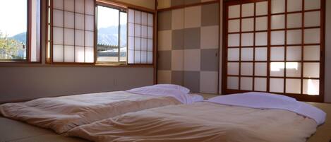 2 slaapkamers, een bureau, gratis wifi, beddengoed