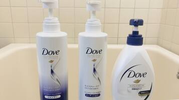 Hair dryer, towels