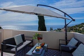 Family Apartment, Patio, Sea View | Terrace/patio - Vita Nova  (Santa-Maria-di-Lota)