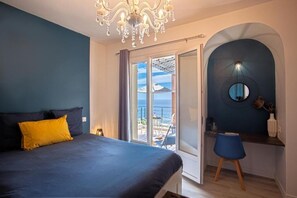 Appartement Standard, patio, vue mer