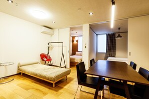 2 slaapkamers, een bureau, gratis wifi, beddengoed