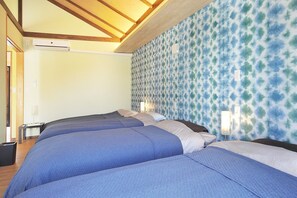 1 makuuhuone, työpöytä, ilmainen Wi-Fi, vuodevaatteet