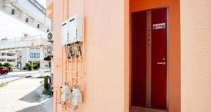 Furushima 102 2 double beds with kitchen washing / Naha Okinawa