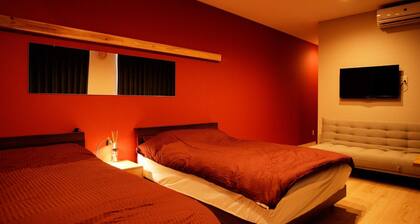 Furushima 202 2 double beds with kitchen washing / Naha Okinawa