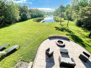 Property grounds - Bring family and friends to this beautiful, spacious, open plan log home.  (Marilla)