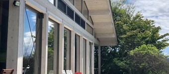 Newly built Finnish log house with twinkling starsPolar House Nishi Karuizawa / Kitasaku-gun Nagano