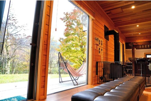 3 minutes from Karuizawa IC Newly built Finland LogPolar House Minami Karuizawa / Kanra-gun Gunma