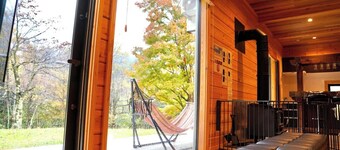 3 minutes from Karuizawa IC Newly built Finland LogPolar House Minami Karuizawa / Kanra-gun Gunma