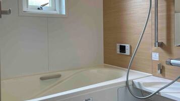 Hair dryer, towels
