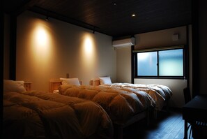 4 bedrooms, desk, free WiFi, bed sheets - Special building with cypress bath Kanazawa oneb / Kanazawa Ishikawa (Kanazawa)