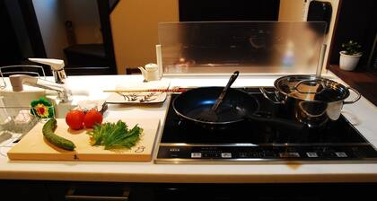 A quiet and calm Kanazawa onebuilding inn with a / Kanazawa Ishikawa