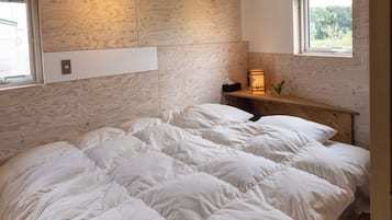1 slaapkamer, een bureau, gratis wifi, beddengoed