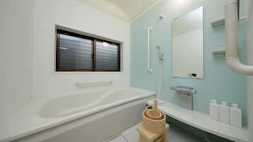 Hair dryer, towels