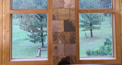 Spacious cabin in Angel Fire area - 6 miles to ski slopes and recreation area