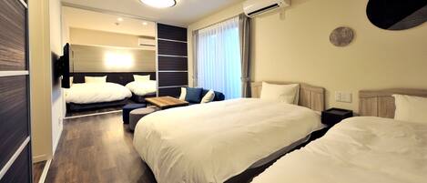 1 habitación, escritorio, wifi gratis y ropa de cama