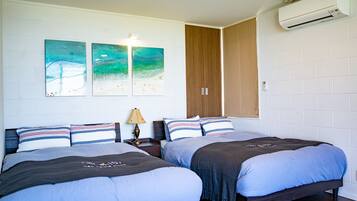 2 bedrooms, desk, iron/ironing board, free WiFi