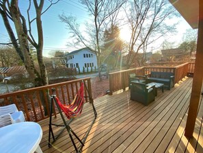 Terrace/patio - Entire building reserved Newly built American house within walking distance of Karuizawa Shopping  / Kitasaku-gun Nagano (Kitasaku-gun)